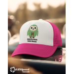 Dětská kšiltovka 5 panelová ZŠ Velké Březno fuchsia
