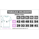 Dětské triko ZŠ Velké Březno gold 8 let